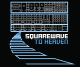 T-shirt: Squarewave to Heaven - Black - Unisex