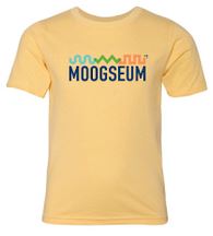 T-shirt: Moogseum Logo - Yellow - Kids